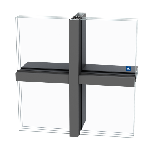 SlimWall 35 Mullion Transom