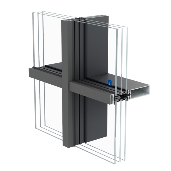 SlimWall 35 Mullion Transom