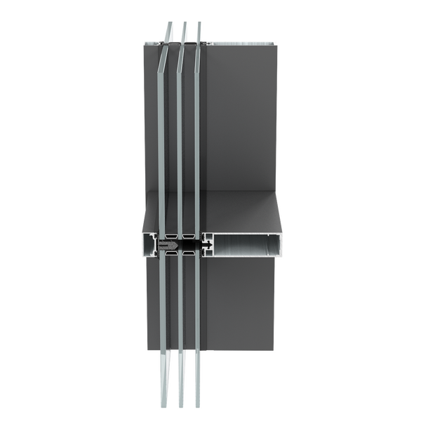 SlimWall 35 Mullion Transom