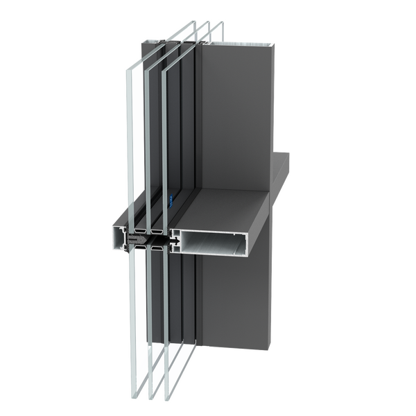 SlimWall 35 Mullion Transom