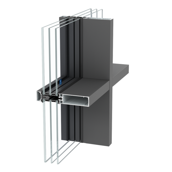 SlimWall 35 Mullion Transom