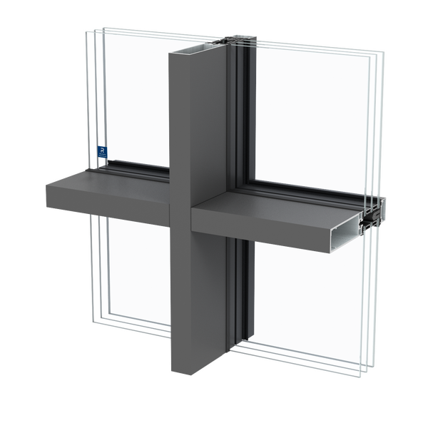 SlimWall 35 Mullion Transom