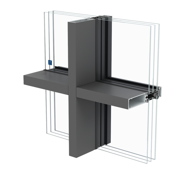 SlimWall 35 Mullion Transom