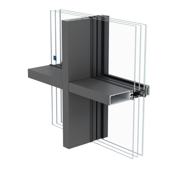 SlimWall 35 Mullion Transom