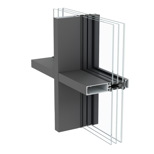 SlimWall 35 Mullion Transom
