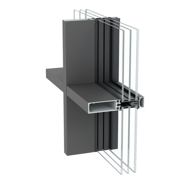 SlimWall 35 Mullion Transom