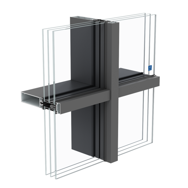 SlimWall 35 Mullion Transom