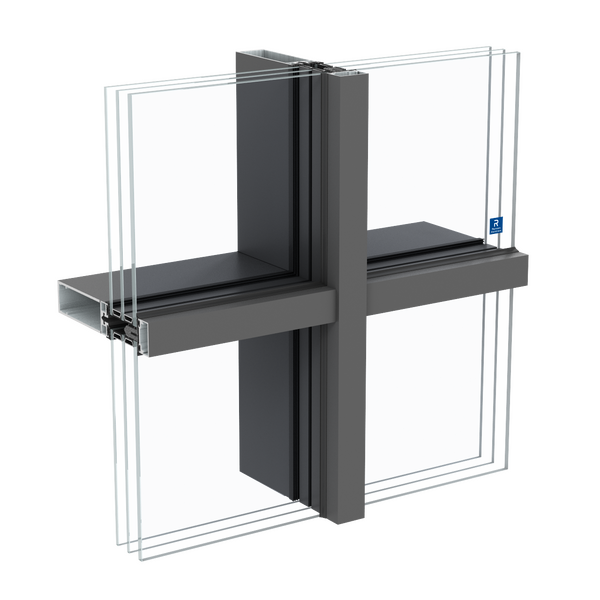 SlimWall 35 Mullion Transom