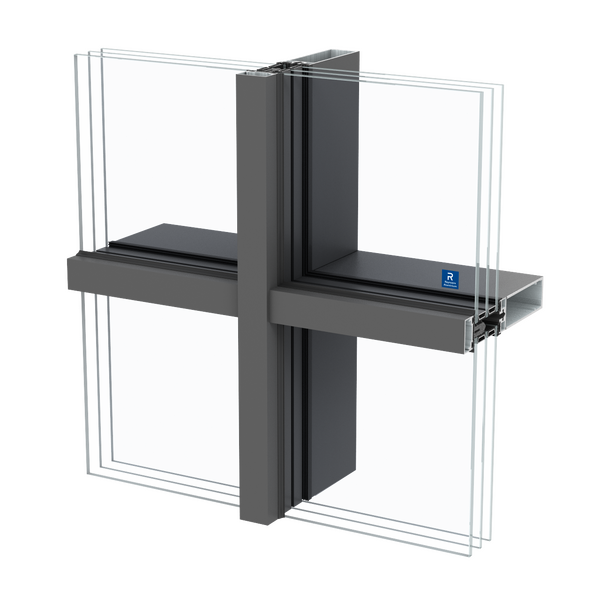 SlimWall 35 Mullion Transom