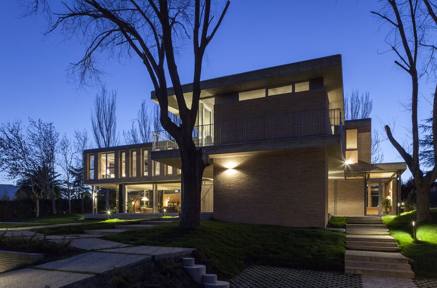 MasterLine 8 Fenêtres - Private House Las Lomas situé à Madrid, Espagne