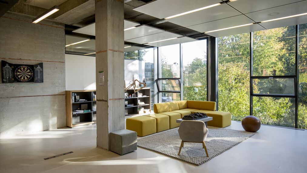 CW 50 Standard Murs rideaux, CW 50 Murs rideaux et CW 50-SL Murs rideaux - Complexe immobilier Apartments de Boel Amsterdam situé à Amsterdam, les Pays-Bas