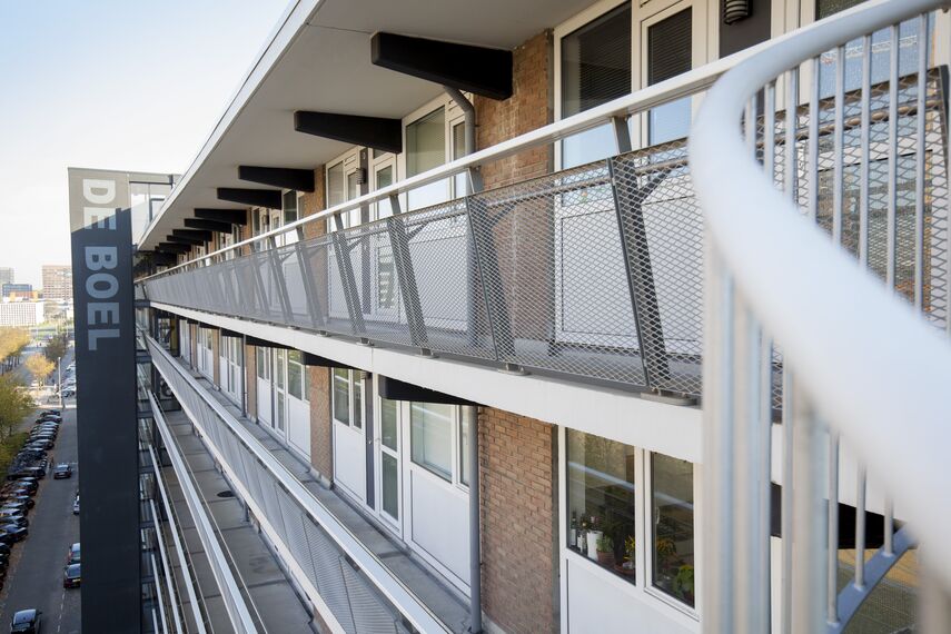 CW 50 Standard Murs rideaux, CW 50 Murs rideaux et CW 50-SL Murs rideaux - Complexe immobilier Apartments de Boel Amsterdam situé à Amsterdam, les Pays-Bas