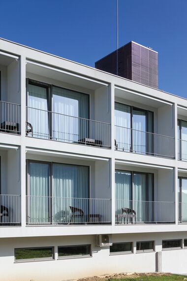 ConceptSystem 77 Portes et CW 50-SC Murs rideaux - Alday Foundation Retirement Home situé àEspagne