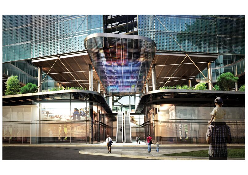 ConceptWall 86 Murs rideaux - Office building The Istanbul Merter situé à Istanbul, Turquie