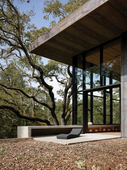ConceptSystem 68 Fenêtres, ConceptWall 50 Murs rideaux et ConceptPatio 130 Coulissants - Villa The Giving Tree situé àÉtats-Unis d'Amérique