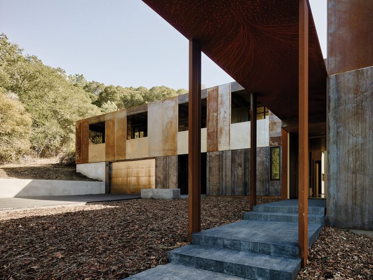 ConceptSystem 68 Fenêtres, ConceptWall 50 Murs rideaux et ConceptPatio 130 Coulissants - Villa The Giving Tree situé àÉtats-Unis d'Amérique