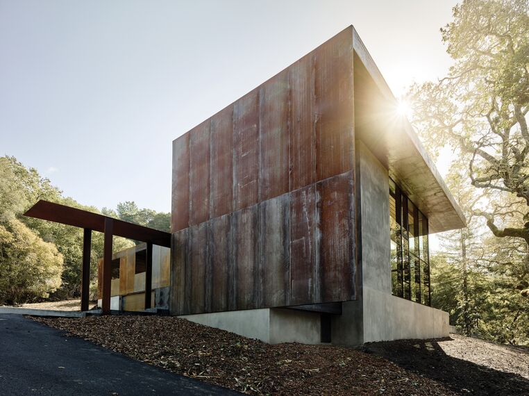 ConceptSystem 68 Fenêtres, ConceptWall 50 Murs rideaux et ConceptPatio 130 Coulissants - Villa The Giving Tree situé àÉtats-Unis d'Amérique