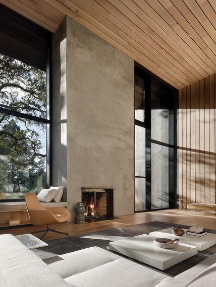 ConceptSystem 68 Fenêtres, ConceptWall 50 Murs rideaux et ConceptPatio 130 Coulissants - Villa The Giving Tree situé àÉtats-Unis d'Amérique