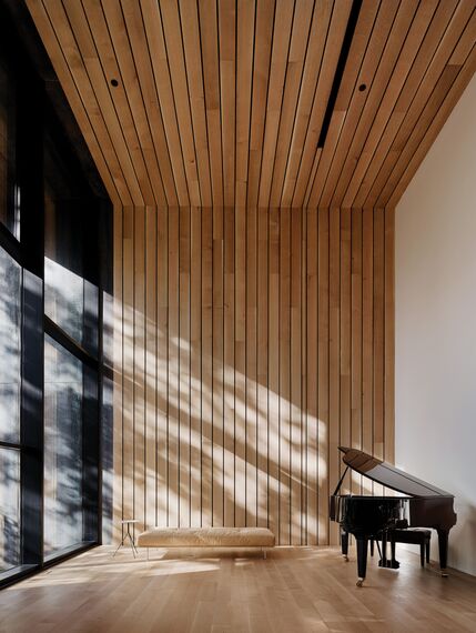 ConceptSystem 68 Fenêtres, ConceptWall 50 Murs rideaux et ConceptPatio 130 Coulissants - Villa The Giving Tree situé àÉtats-Unis d'Amérique