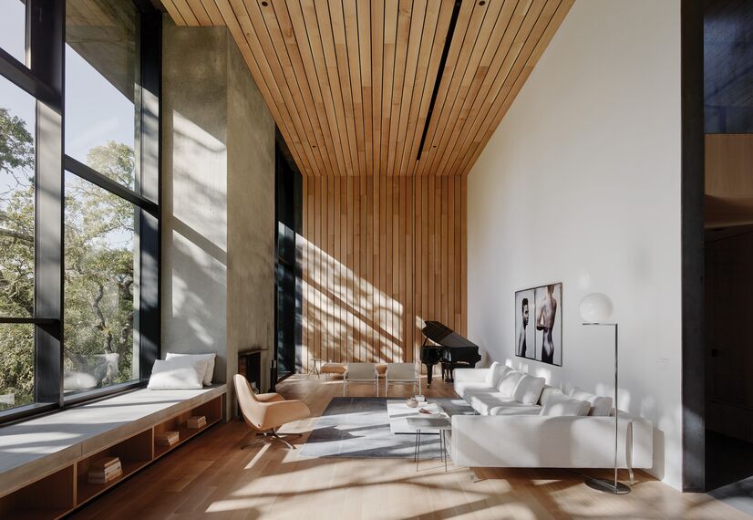 ConceptSystem 68 Fenêtres, ConceptWall 50 Murs rideaux et ConceptPatio 130 Coulissants - Villa The Giving Tree situé àÉtats-Unis d'Amérique