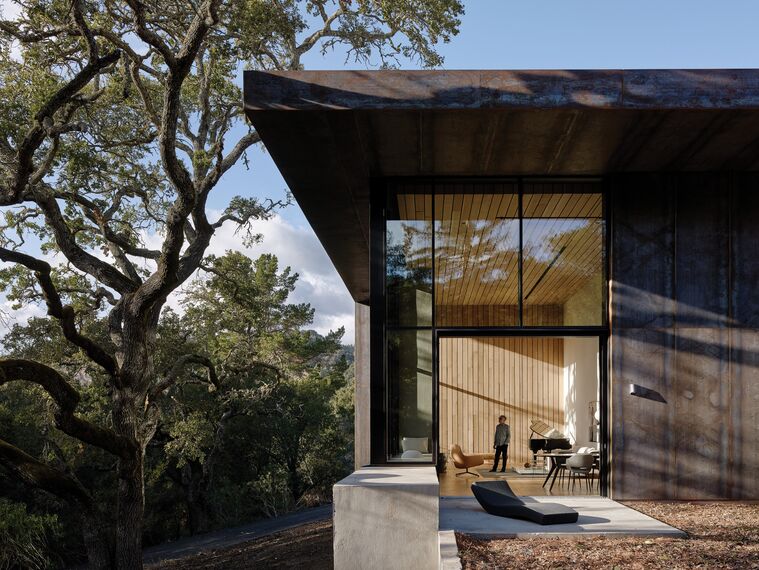 ConceptSystem 68 Fenêtres, ConceptWall 50 Murs rideaux et ConceptPatio 130 Coulissants - Villa The Giving Tree situé àÉtats-Unis d'Amérique
