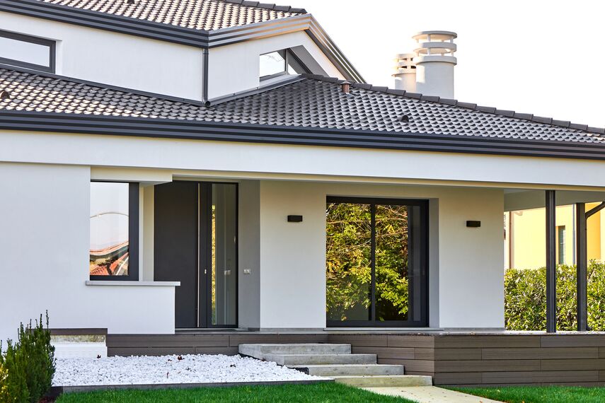 ConceptPatio 130 Coulissants, CS 86-HI (c) Systèmes annulés, SlimLine 38 Standard Fenêtres et SlimLine 38 Classic Fenêtres - Villa Villa Treviso situé à Treviso, Italie