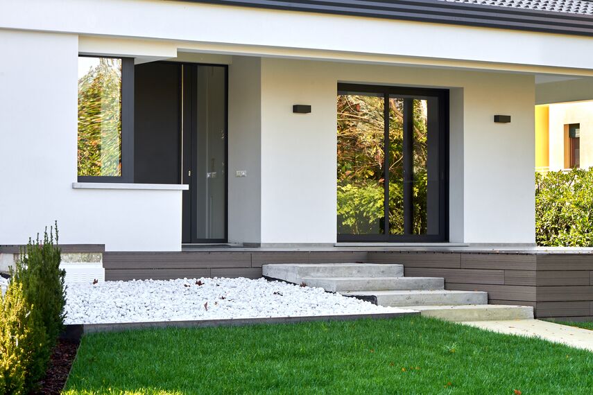 ConceptPatio 130 Coulissants, CS 86-HI (c) Systèmes annulés, SlimLine 38 Standard Fenêtres et SlimLine 38 Classic Fenêtres - Villa Villa Treviso situé à Treviso, Italie