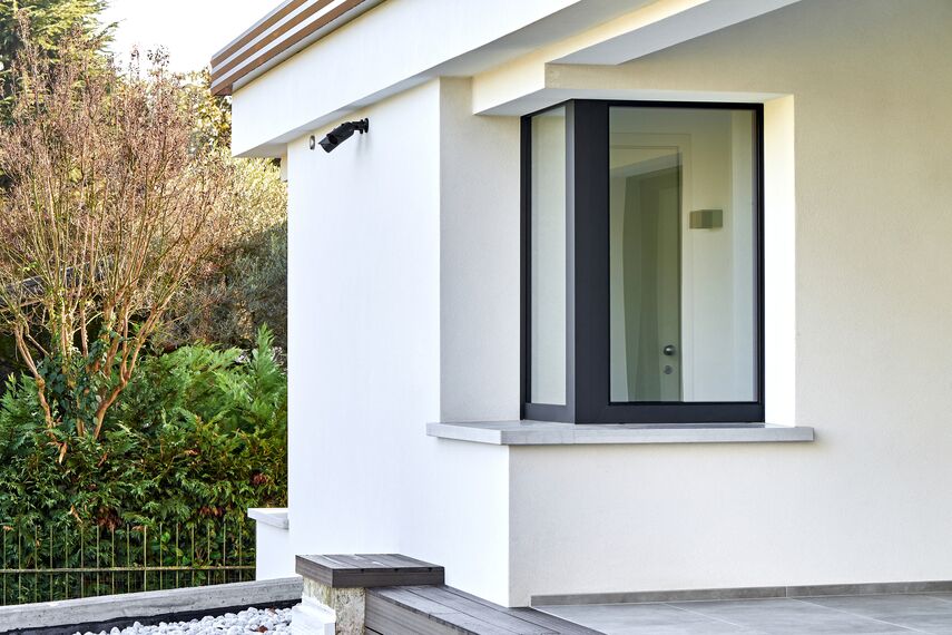 ConceptPatio 130 Coulissants, CS 86-HI (c) Systèmes annulés, SlimLine 38 Standard Fenêtres et SlimLine 38 Classic Fenêtres - Villa Villa Treviso situé à Treviso, Italie