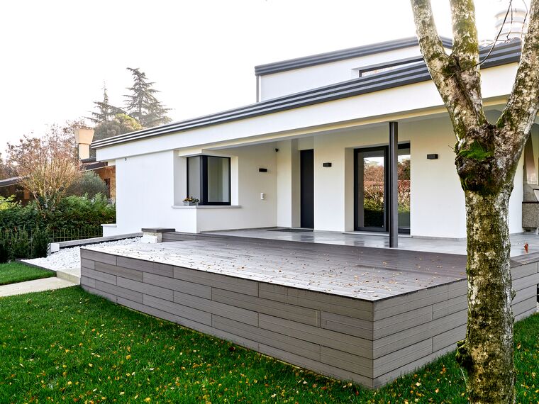ConceptPatio 130 Coulissants, CS 86-HI (c) Systèmes annulés, SlimLine 38 Standard Fenêtres et SlimLine 38 Classic Fenêtres - Villa Villa Treviso situé à Treviso, Italie