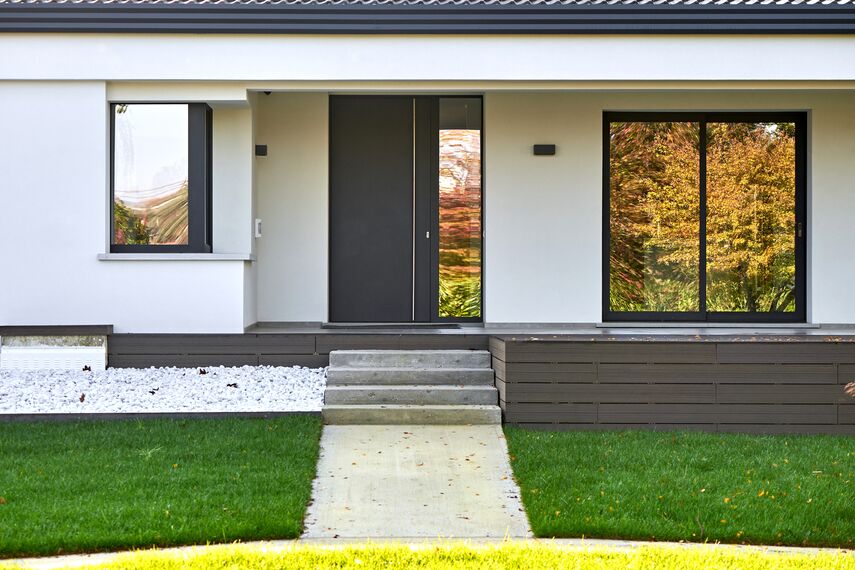 ConceptPatio 130 Coulissants, CS 86-HI (c) Systèmes annulés, SlimLine 38 Standard Fenêtres et SlimLine 38 Classic Fenêtres - Villa Villa Treviso situé à Treviso, Italie