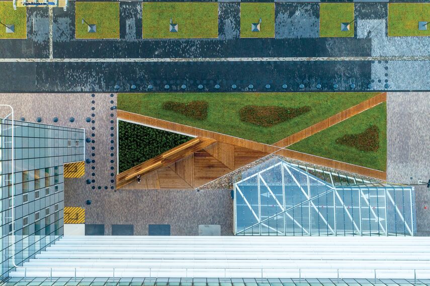 CW 50-HI Murs rideaux - Residental/Project Radisson Blu situé à Vilnius, Lituanie