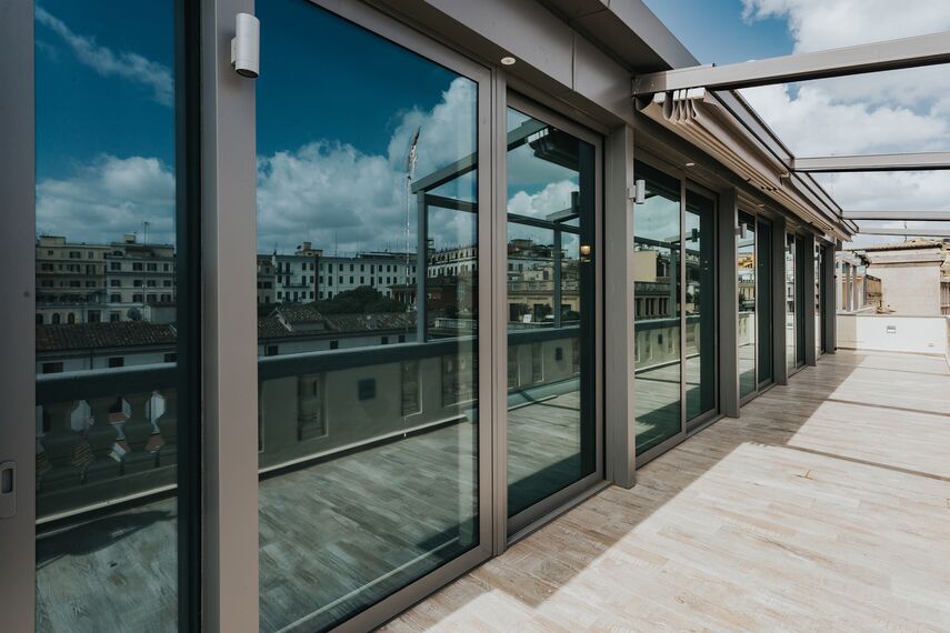 SlimLine 38 Fenêtres et ConceptSystem 77 Fenêtres - Office building Office building Roma situé à Rome, Italie