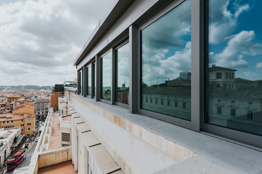 SlimLine 38 Fenêtres et ConceptSystem 77 Fenêtres - Office building Office building Roma situé à Rome, Italie