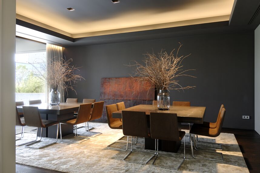 CS 68 Hidden Vent Fenêtres - Concrete House situé à Madrid, Espagne