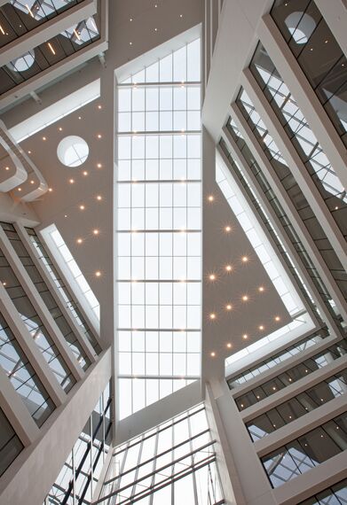 CW 50-SC Murs rideaux - Office building Gateway & Passport situé à Zaventem, Belgique