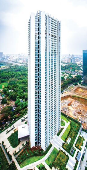 EcoSystem 45Pa Portes - Complexe immobilier Oberoi Esquire situé àInde