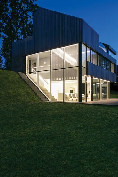 HiFinity Coulissants, CS 77 Standard Fenêtres, CS 77 Fenêtres, CW 50-SC Murs rideaux et CW 50-HI Murs rideaux - Private House Stavelot 1 situé à Stavelot, Belgique