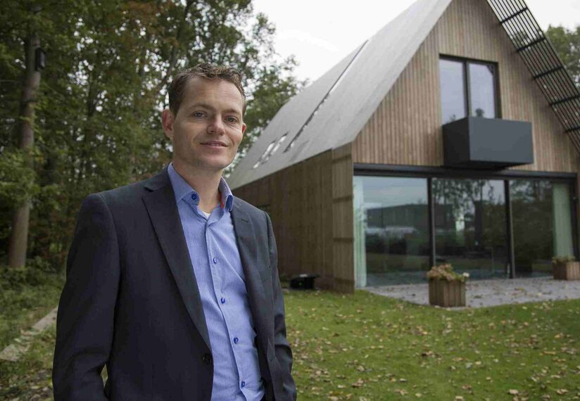 CS 86-HI (c) Systèmes annulés, ConceptWall 50 Murs rideaux et HiFinity Coulissants - Villa Bosvilla Voorschoten situé à Voorschoten, les Pays-Bas