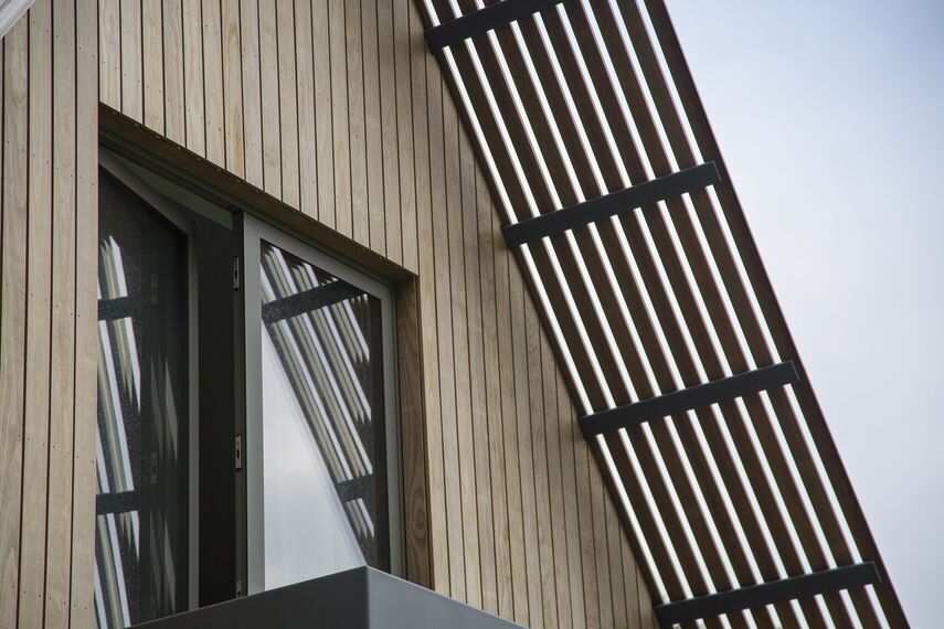 CS 86-HI (c) Systèmes annulés, ConceptWall 50 Murs rideaux et HiFinity Coulissants - Villa Bosvilla Voorschoten situé à Voorschoten, les Pays-Bas