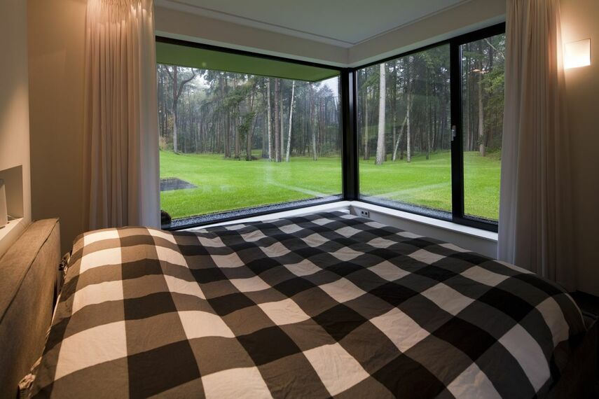 CS 38-SL Systèmes annulés, ConceptPatio 130 Coulissants et ConceptWall 50 Murs rideaux - House Copierwoning situé à Zeist, les Pays-Bas