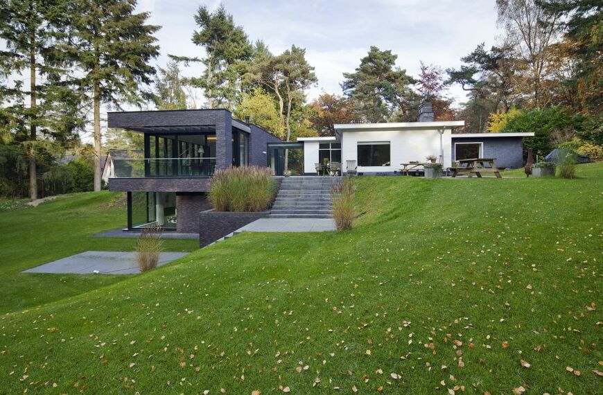 CS 38-SL Systèmes annulés, ConceptPatio 130 Coulissants et ConceptWall 50 Murs rideaux - House Copierwoning situé à Zeist, les Pays-Bas