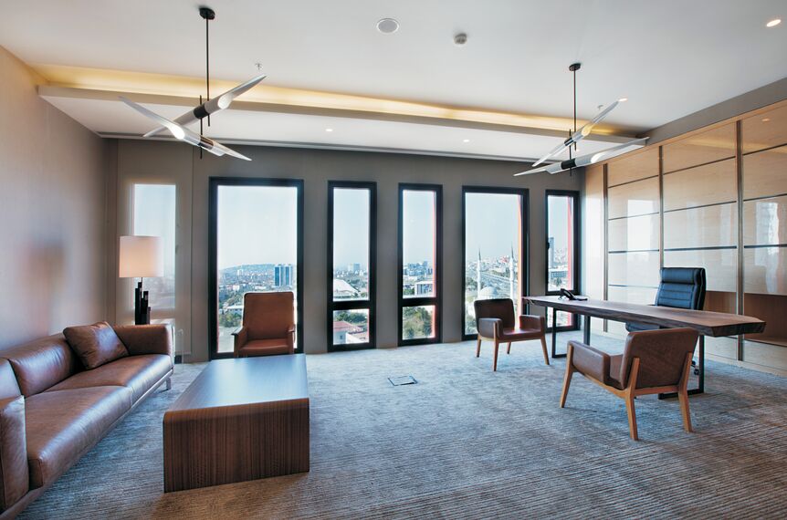 CS 86-HI (c) Systèmes annulés et CW 50-SC Murs rideaux - Business center Lapishan situé à Istanbul, Turquie