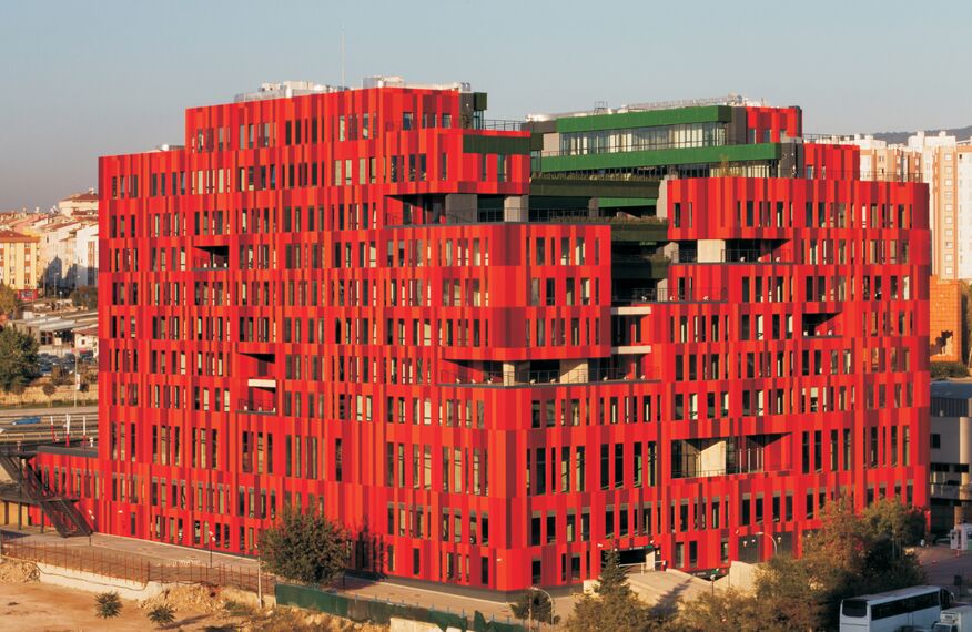 CS 86-HI (c) Systèmes annulés et CW 50-SC Murs rideaux - Business center Lapishan situé à Istanbul, Turquie