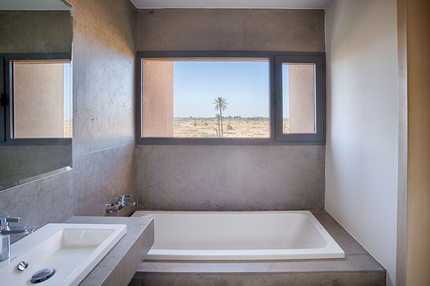 ConceptPatio 68 Coulissants, ConceptSystem 59Pa Fenêtres et ConceptPatio 45Pa Coulissants - Villa Boulmane situé àMaroc