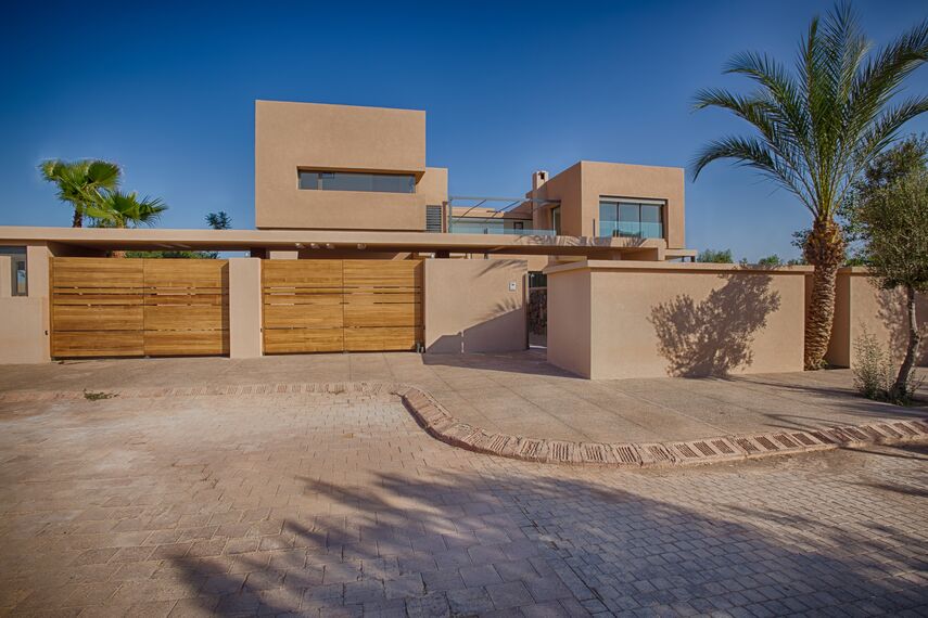 ConceptPatio 68 Coulissants, ConceptSystem 59Pa Fenêtres et ConceptPatio 45Pa Coulissants - Villa Boulmane situé àMaroc