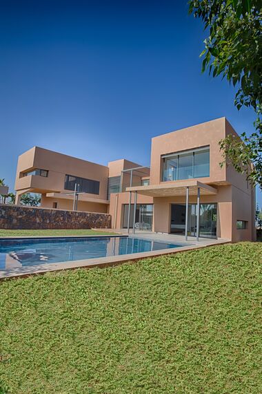 ConceptPatio 68 Coulissants, ConceptSystem 59Pa Fenêtres et ConceptPatio 45Pa Coulissants - Villa Boulmane situé àMaroc