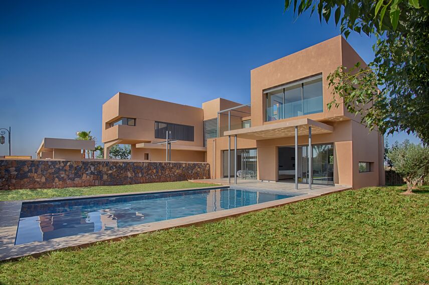 ConceptPatio 68 Coulissants, ConceptSystem 59Pa Fenêtres et ConceptPatio 45Pa Coulissants - Villa Boulmane situé àMaroc