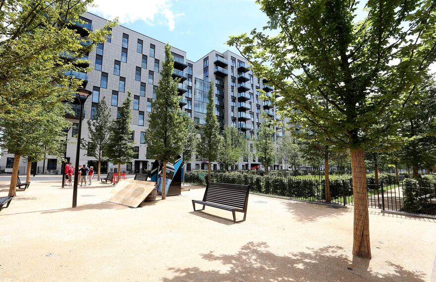 ConceptWall 50 Façades and ConceptPatio 130 Sliding & Folding - Olympic Village Athletes 2012 located in London, United Kingdom