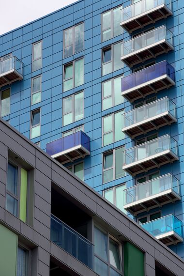 Complexe immobilier One Stratford High Street situé à Stratford, Royaume-Uni