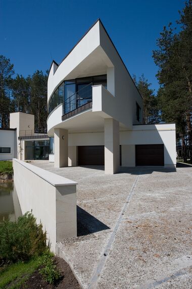 ConceptSystem 68 Portes, ConceptSystem 68 Fenêtres et ConceptWall 50 Murs rideaux - Private House Berezovka situé à Kiev, Ukraine